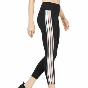 Ideology Varsity-Stripe Cropped Leggings - 2036